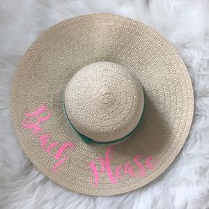 Beach Please floppy sun hat